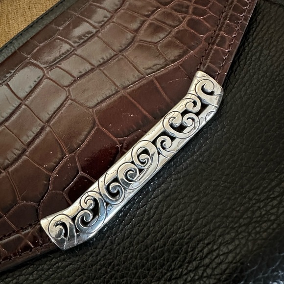 Brighton Alligator Embossed shoulder bag bundle - Picture 8 of 15